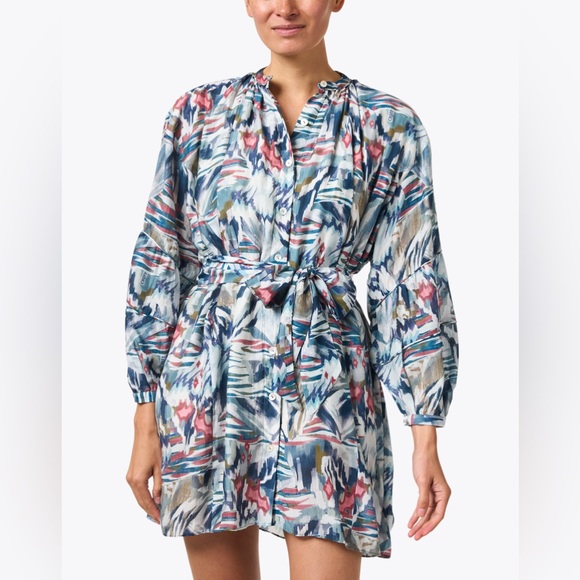 Chufy Pia Mini Shirt Dress Ava White S NWT - Picture 6 of 6